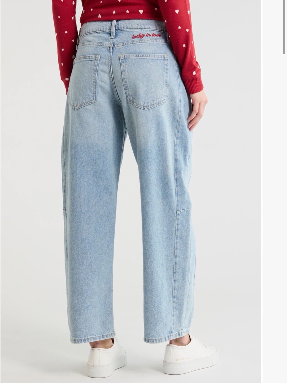 In Trend! NWT Lucky Brand Light Blue Women's Barrel Legs Jeans Retail $150